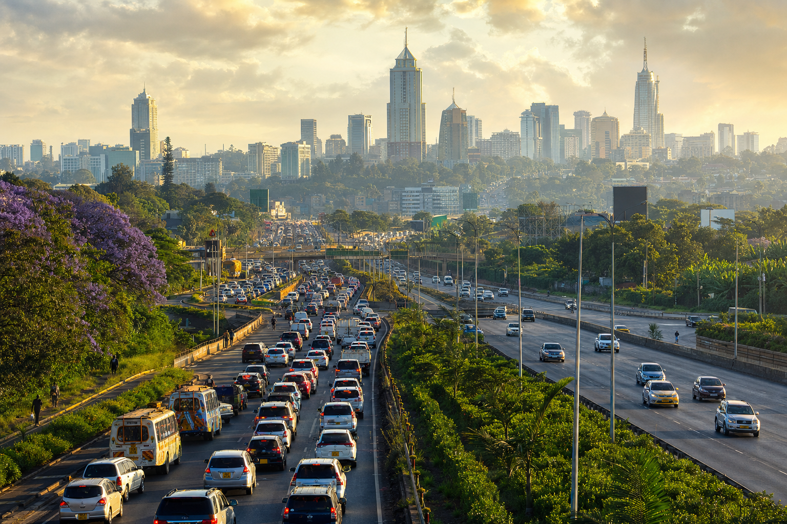 The Nairobi Traffic Table: When to Leave for the CBD, Westlands and JKIA - From Parklands