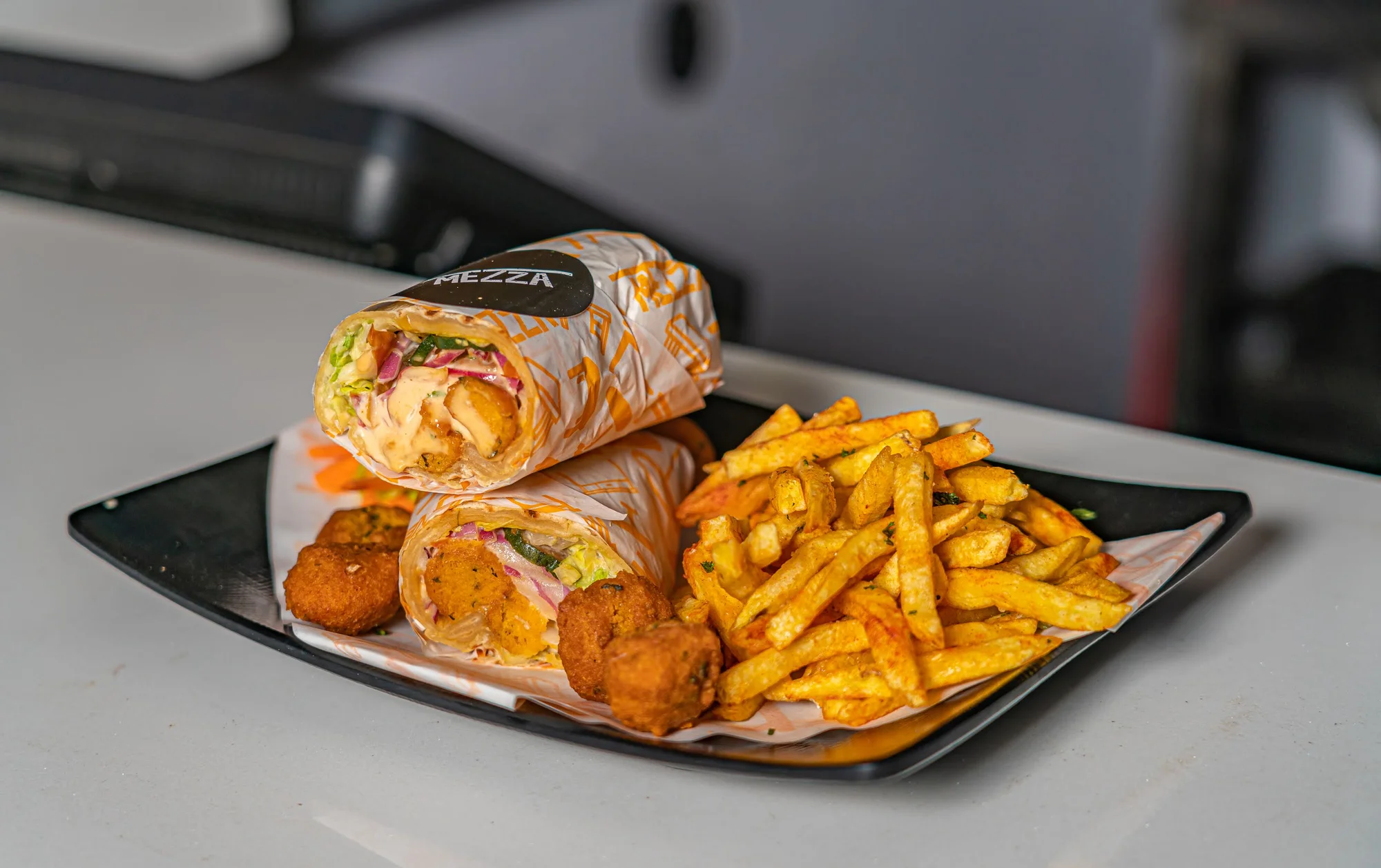 Mezza Falafel Shawarma Meal