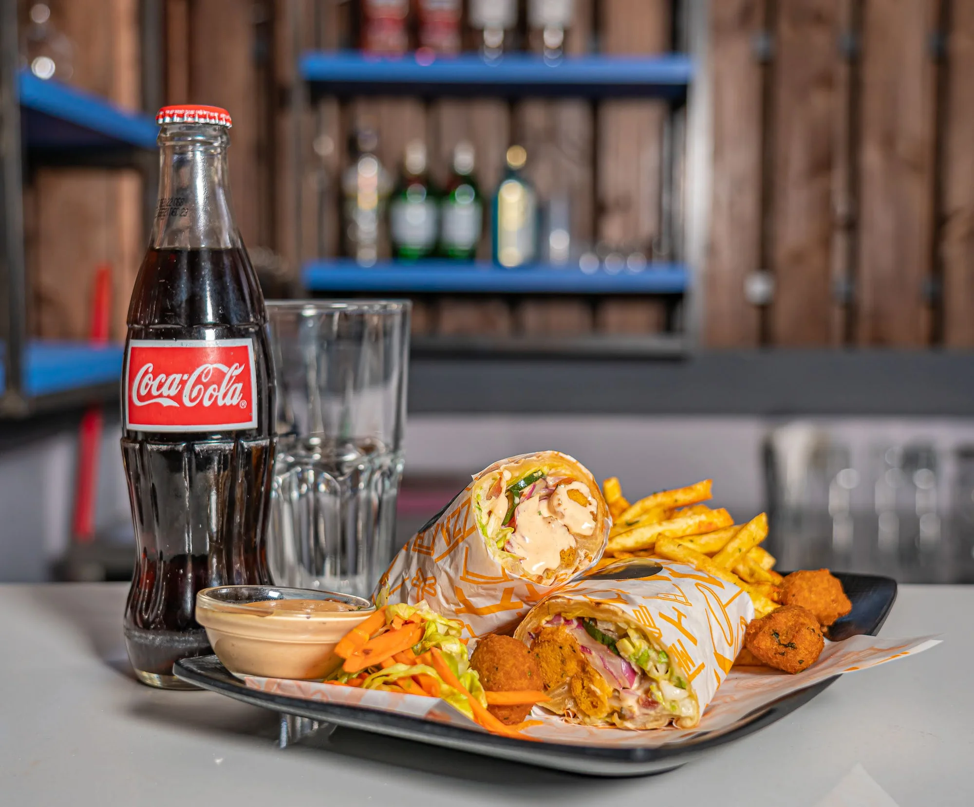 Mezza Falafel Shawarma Combo