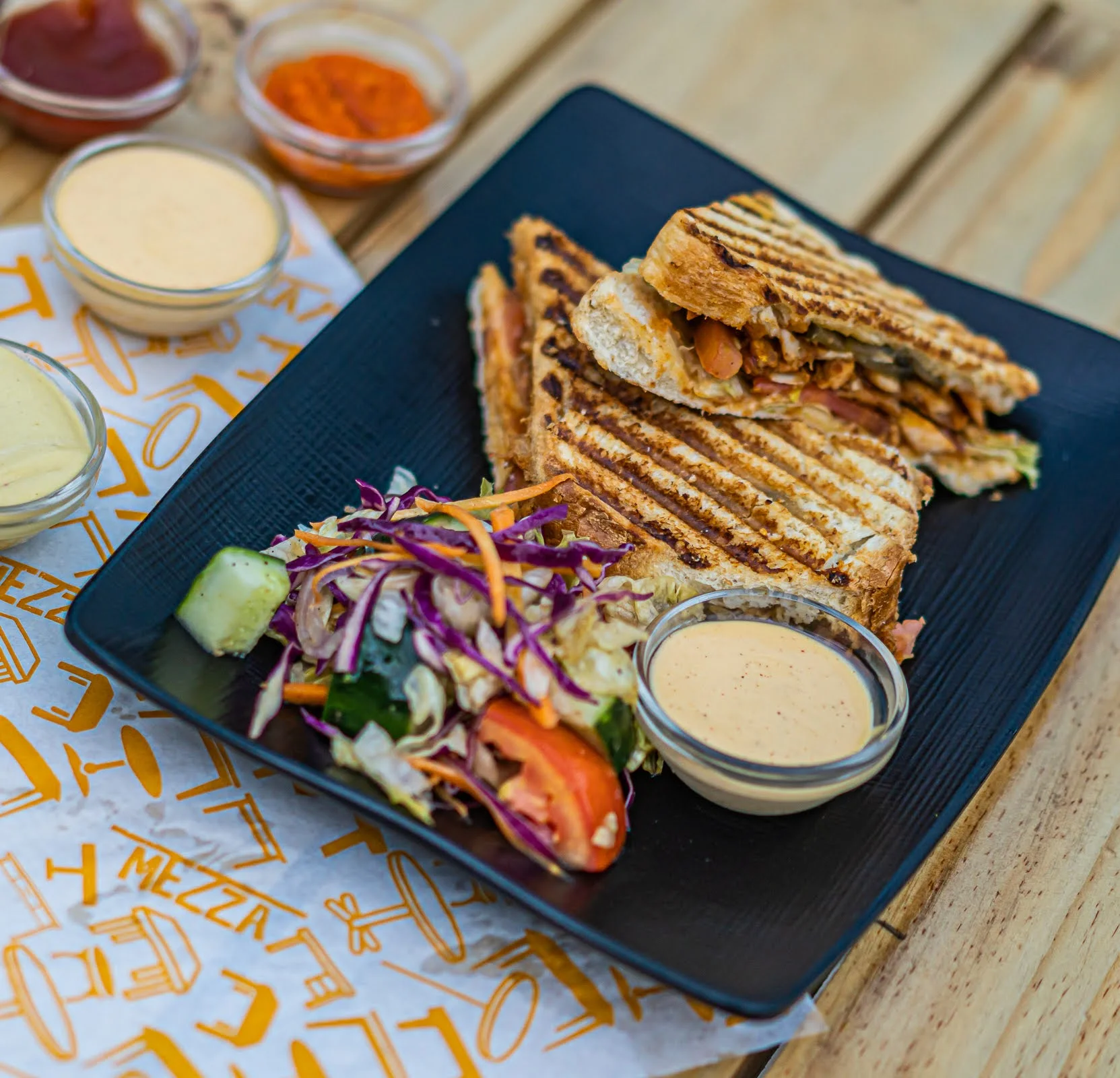 Mezza Club Sandwich