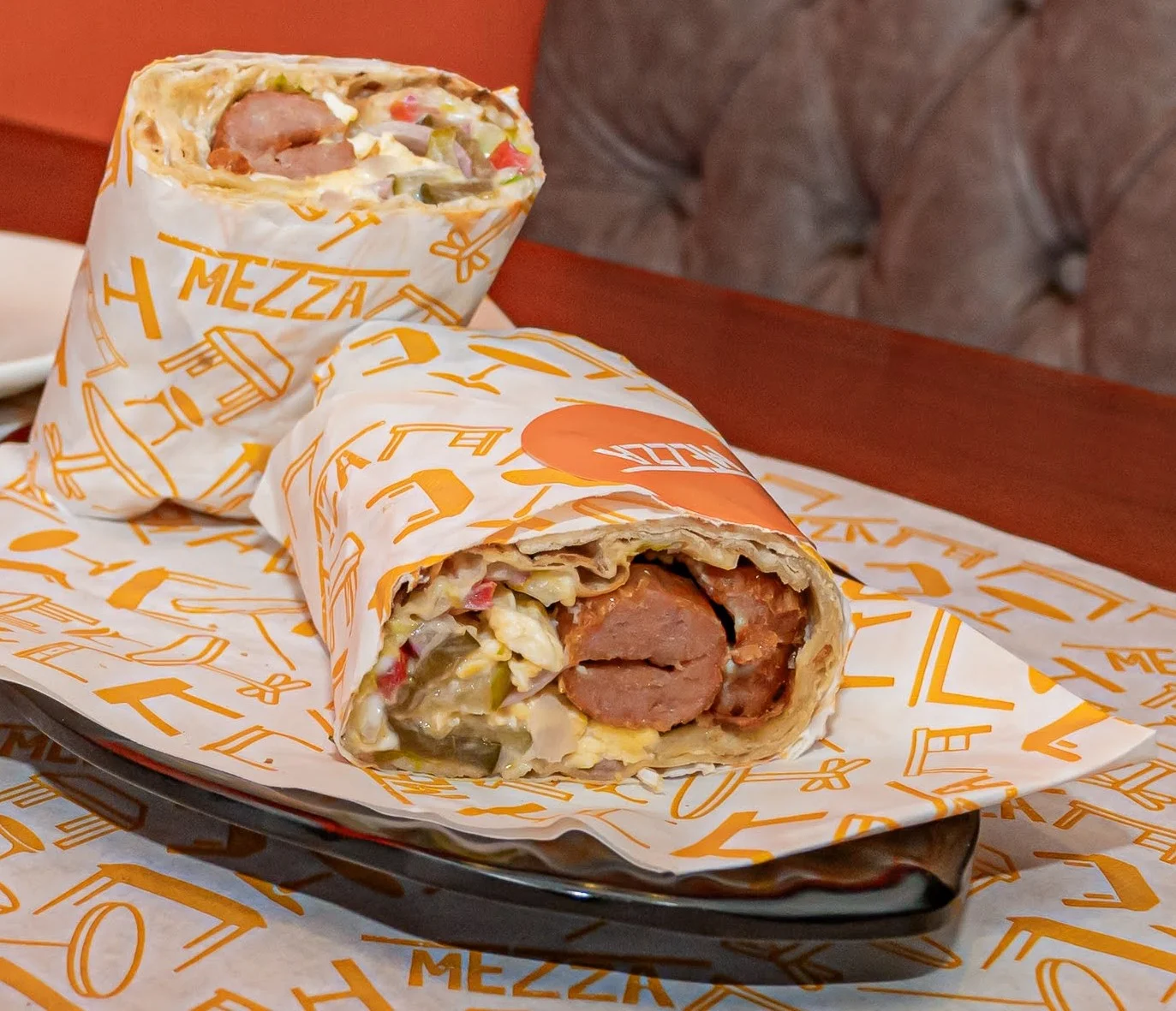 Mezza Breakfast Shawarma Roll