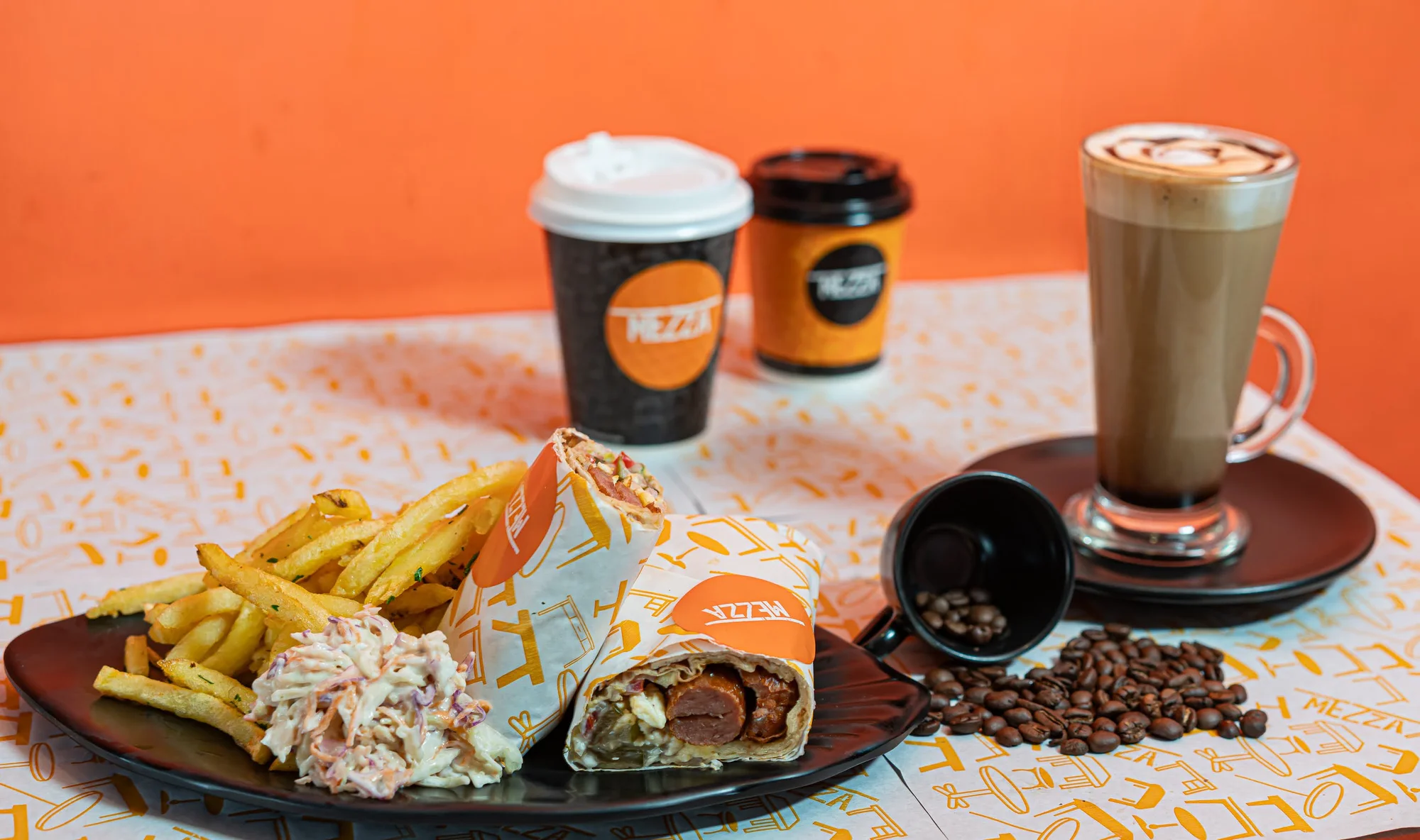 Mezza Breakfast Shawarma Combo