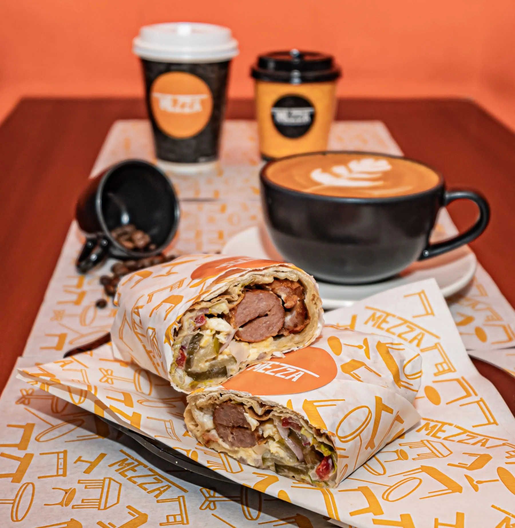 Mezza Coffee Shawarma Combo