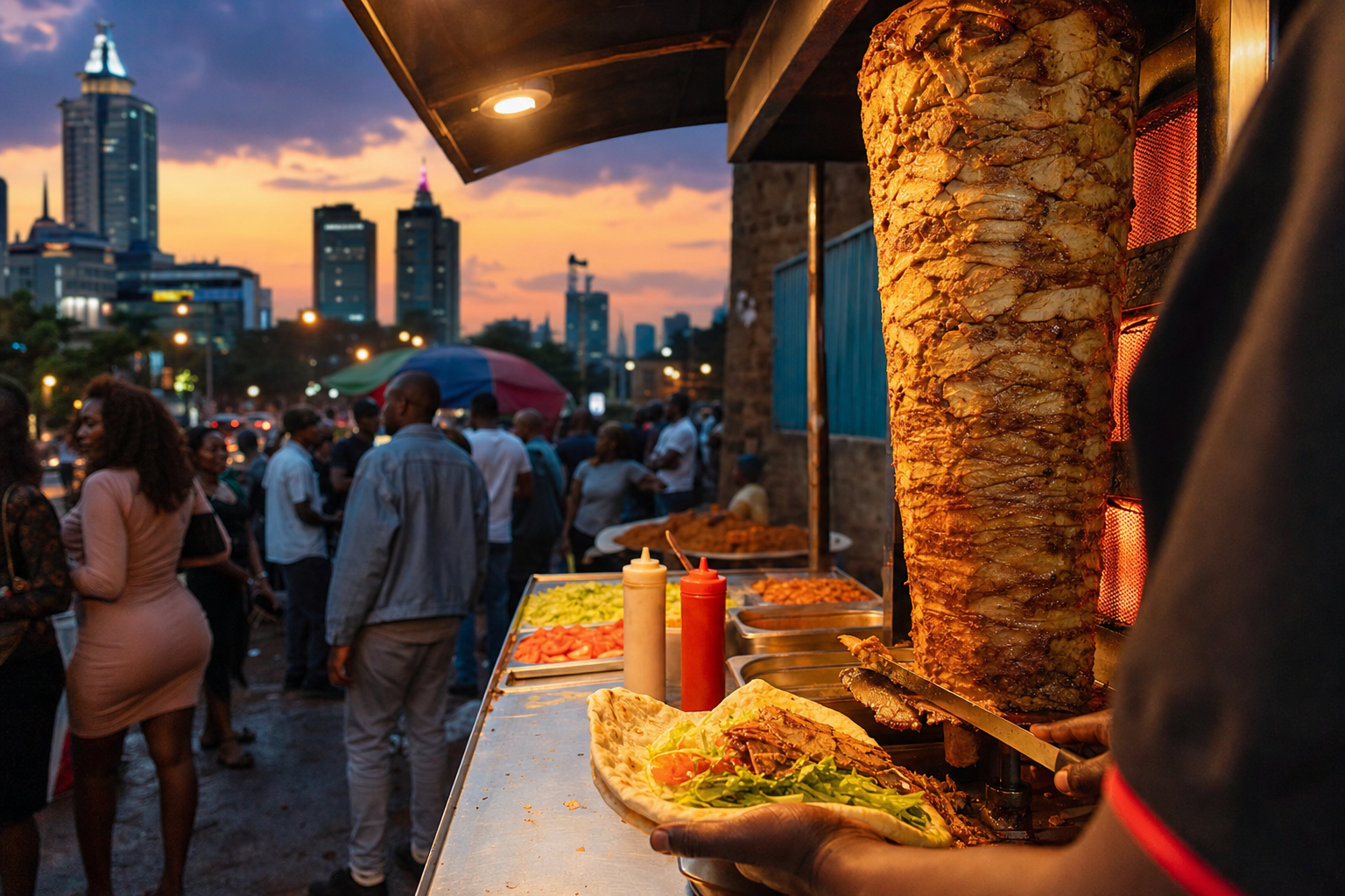 Street Food Is Taking Over Nairobi (And Shawarma Is Leading the Charge)