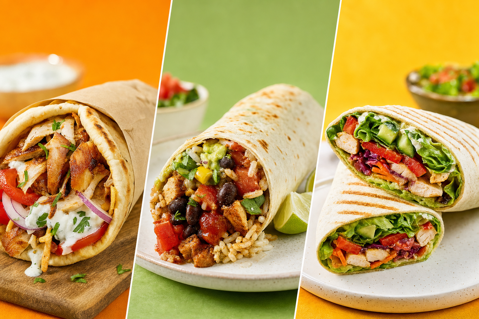Shawarma vs Burrito vs Wrap: What's Actually the Difference?