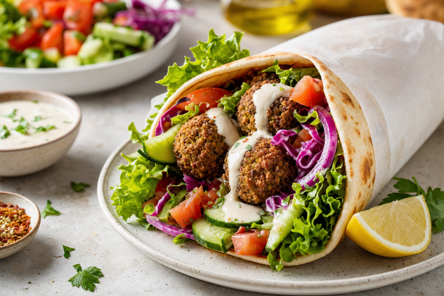 The Best Falafel Wrap  (And Why It's Worth the Hunt)